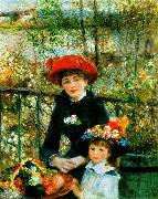 Pierre Renoir, On the Terrace